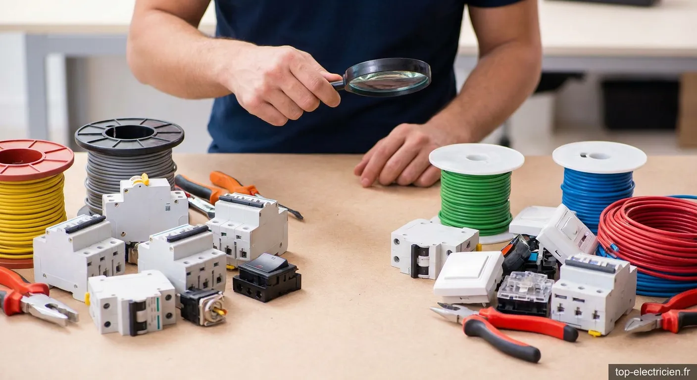 Matériel électrique de marque avec composants de qualité