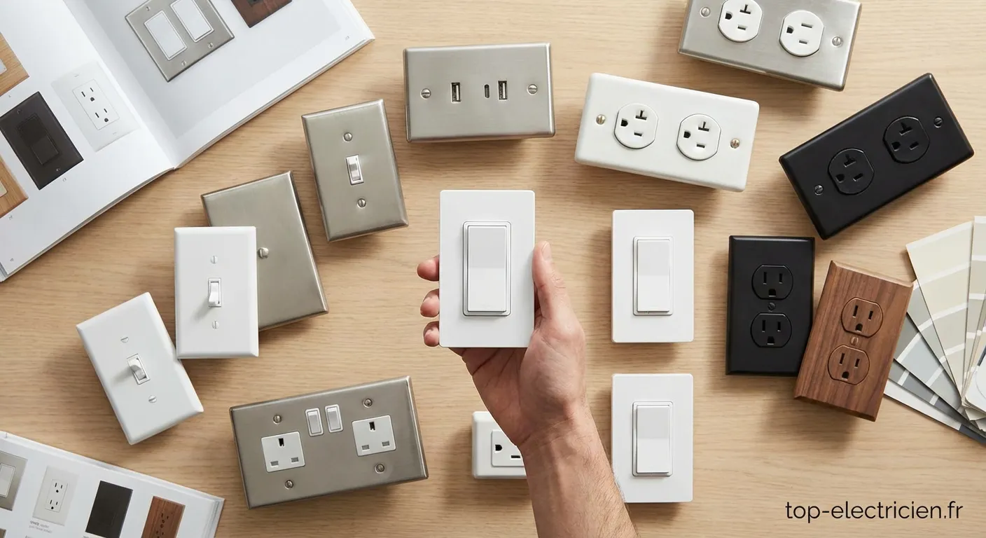 Comment choisir ses prises et interrupteurs électriques design et modernes