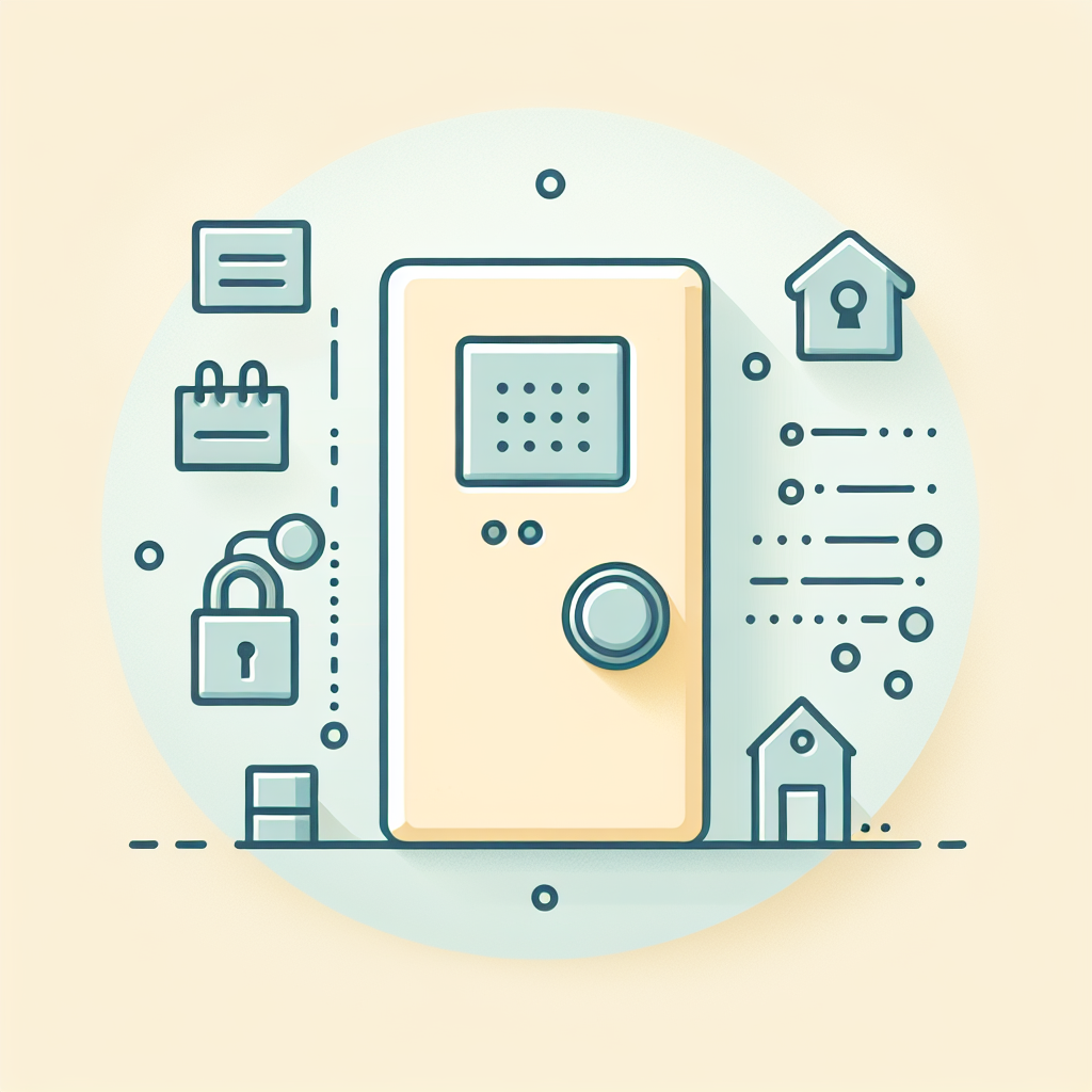 Clavier de contrôle d'accès électrique installé sur un mur moderne.