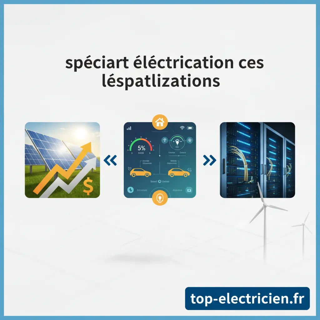 Électricien expert installant un système de domotique.