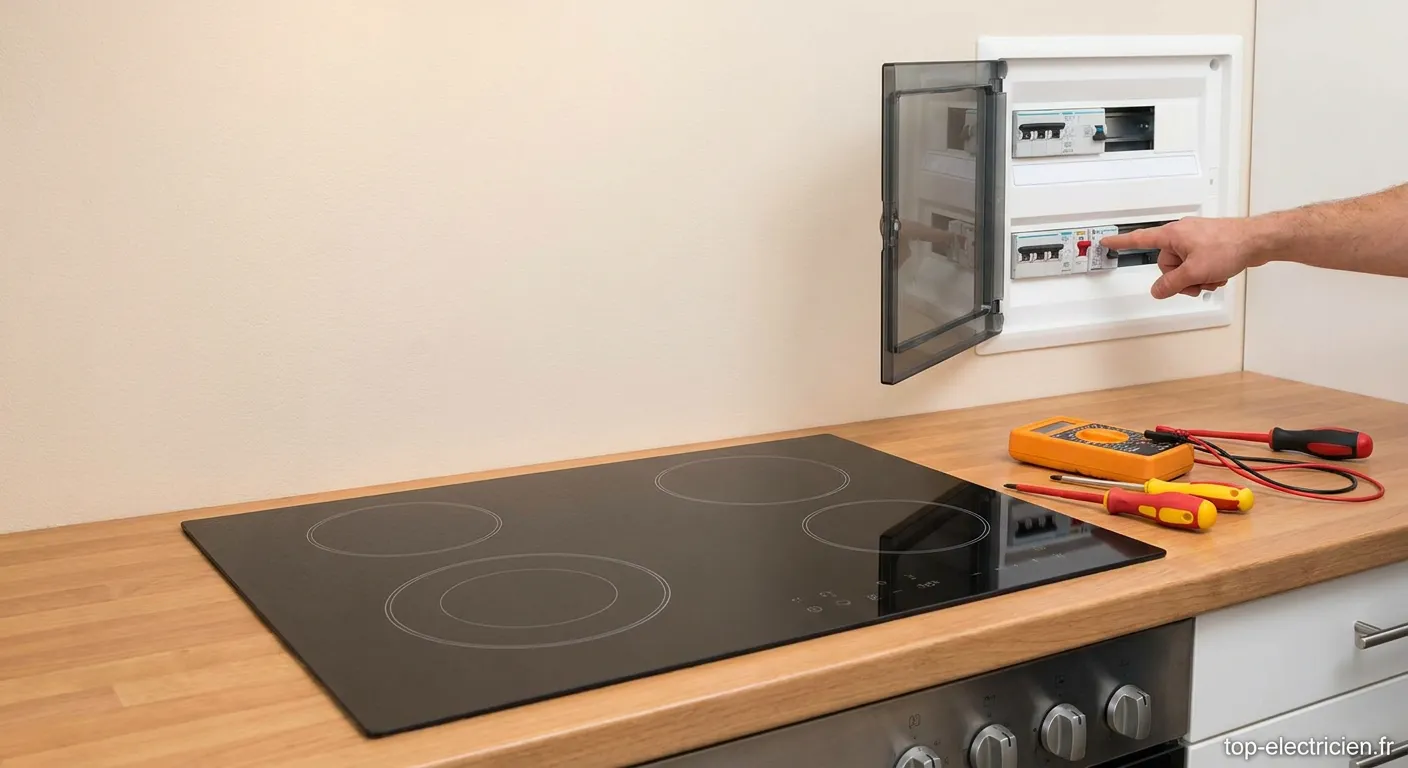 Plaque de cuisson qui fait sauter le disjoncteur - diagnostic électrique