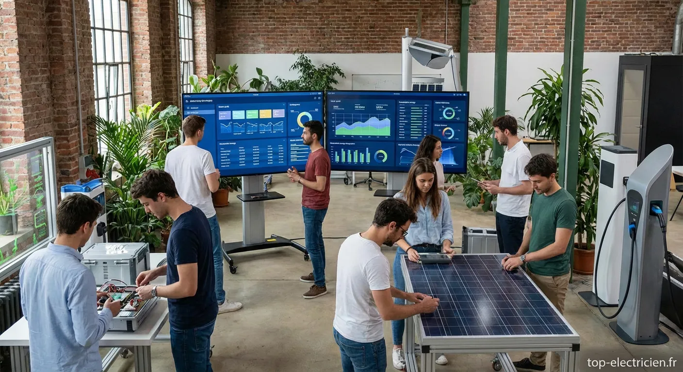 Startups innovantes dans le secteur de l'électricité et technologies énergétiques
